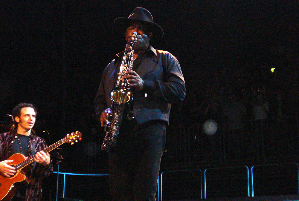 Clarence Clemons, Koln Arena 2007 r. - fot: Leszek Kozłowski/Blood Brothers Poland Clarence Clemons, Koln Arena 2007 r. - fot: Leszek Kozłowski/Blood Brothers Poland