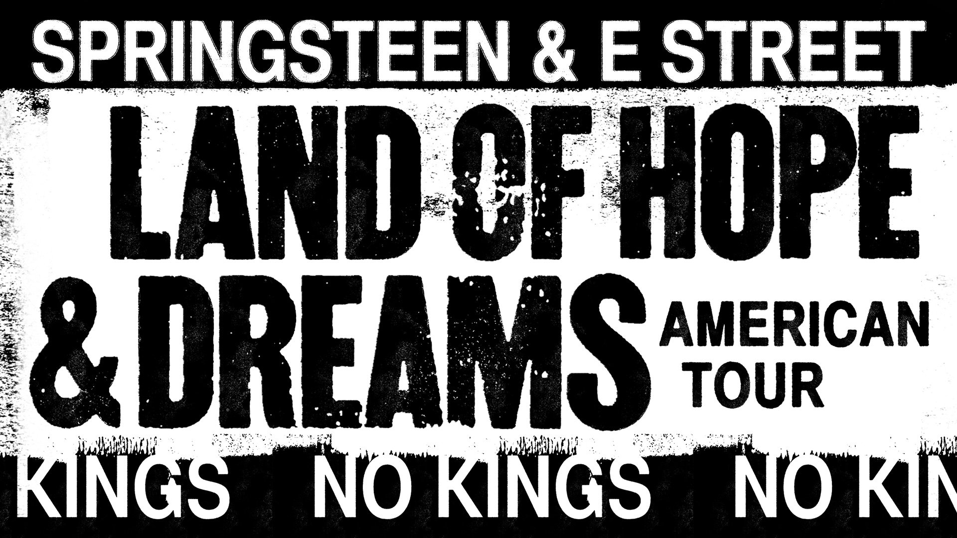 Bruce Springsteen i The E Street Band ogłaszają amerykańską trasę „Land Of Hope And Dreams”! Bruce Springsteen i The E Street Band ogłaszają amerykańską trasę „Land Of Hope And Dreams”!